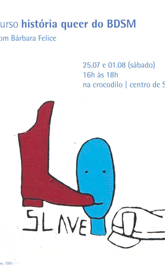 produto: curso história queer do bdsm, com bárbara felice. 25 de julho 1 de agosto de 2026.